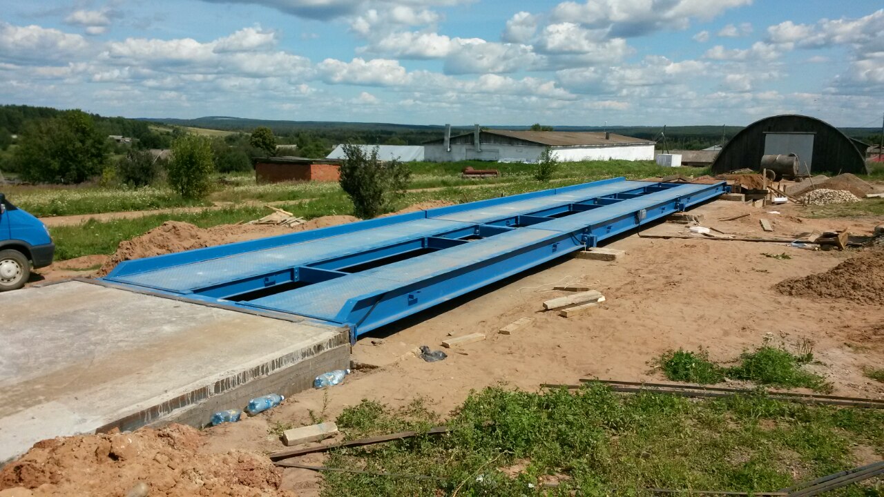 Весы автомобильные платформенные Альфа АВ-А «Авангард» 100 тонн 20 метров