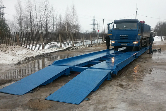 Автомобильные весы 80 тонн